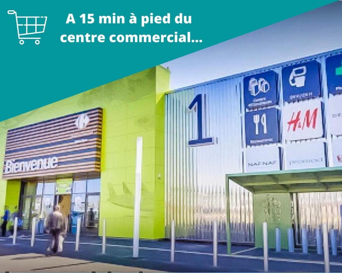 Aerohome - Appart Confort - Aeroport D Orly A Proximite - Parking Athis Mons Bagian luar foto